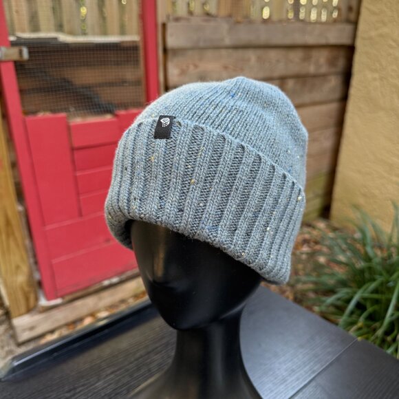 Mountain Hardwear Climber's Classic Beanie Unisex O/S Casual Winter Hat Blue New - Picture 2 of 7